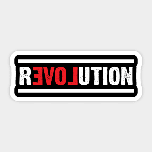 Love Revolution Sticker